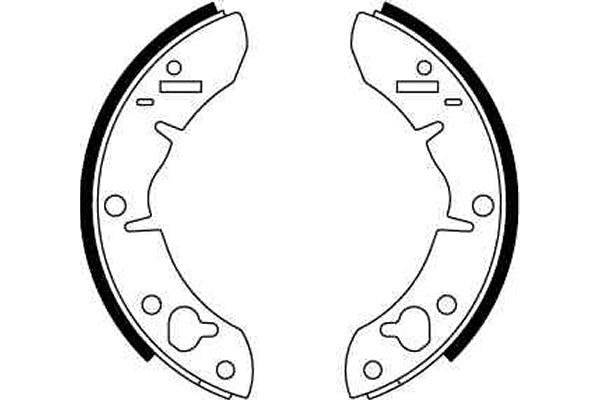TRW Brake Shoe GS6028
