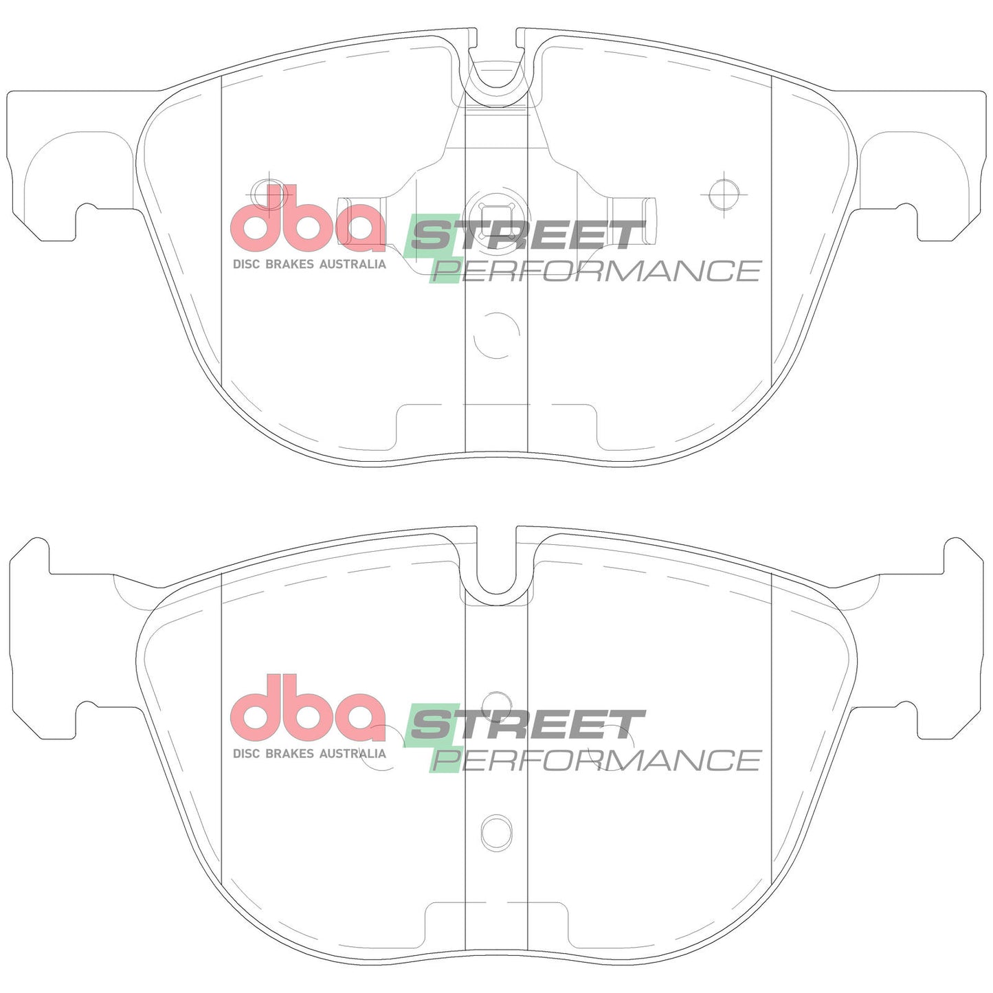 DBA SP Performance Brake Pad Set DB2006SP