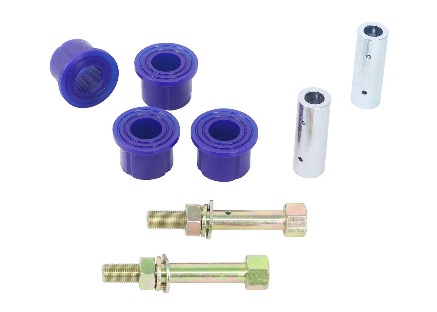SuperPro Rear Greasable Pin And Bush Kit Front Eye Fits Nissan SPF4461K
