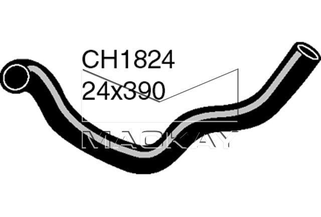 Mackay Bottom Radiator Hose CH1824