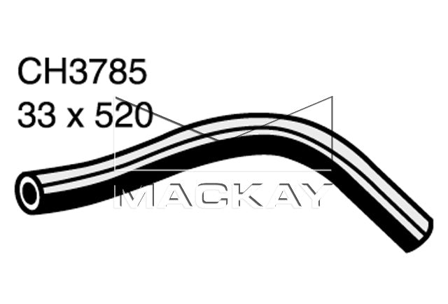 Mackay Bottom Radiator Hose CH3785