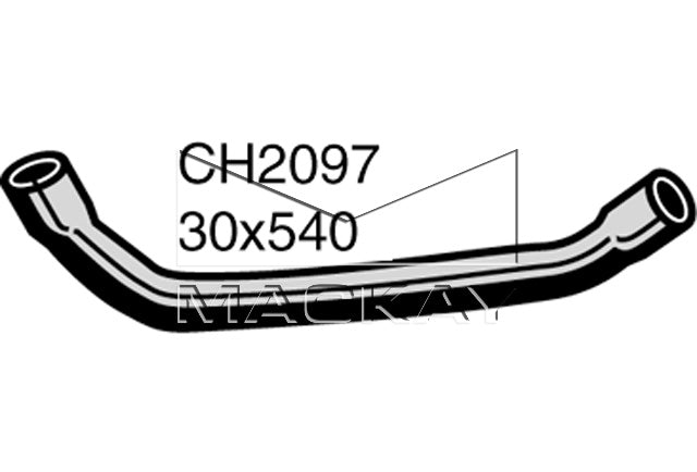 Mackay Bottom Radiator Hose CH2097