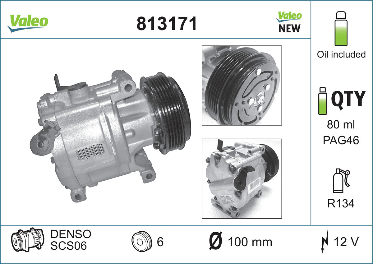 Valeo Compressor 813171