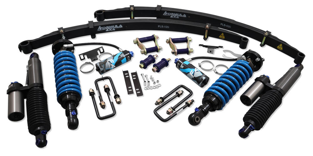 Formula 4x4 2 Inch to 3 Inch Adjustable Formula 4x4 Lift Kit to suit Isuzu D-Max 2012-2020 & Holden Colorado 2012-2020
