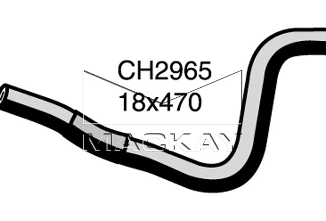 Mackay Heater Hose CH2965