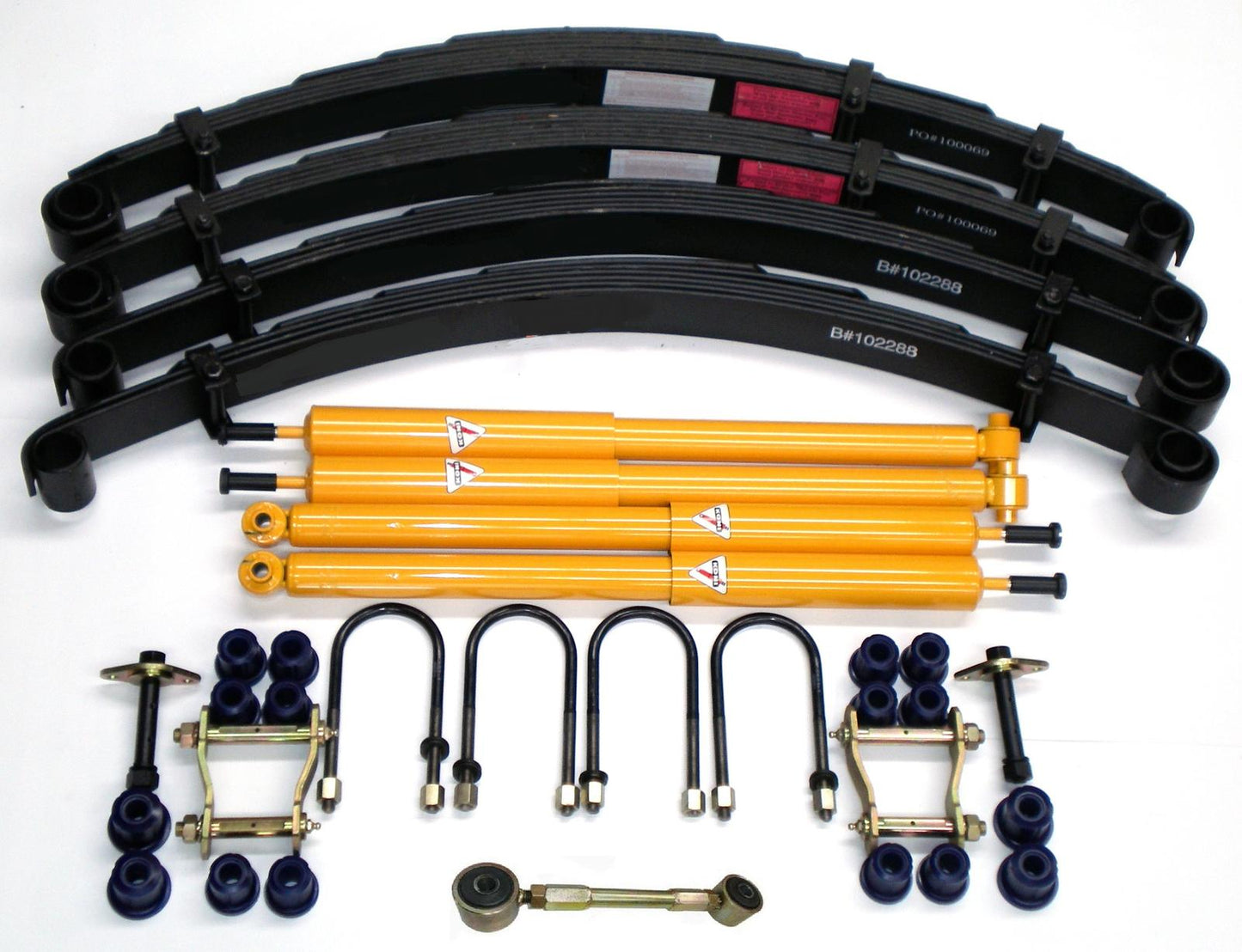 Koni 2 Inch 50mm 4x4 Lift Kit Petrol & Diesel up to 35kg Front Load to suit Toyota Hilux 1983-1996