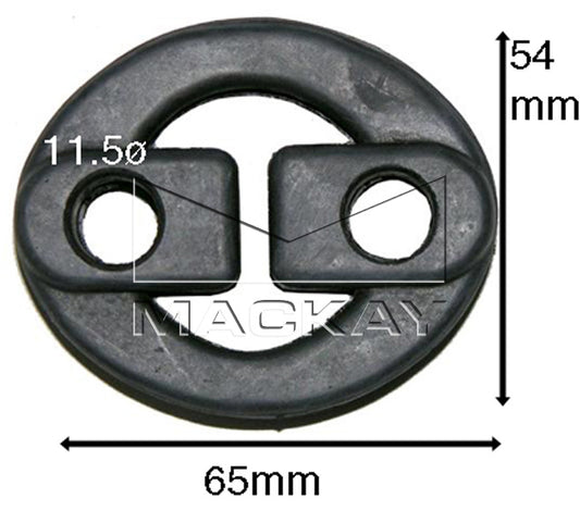 Mackay Exhaust Mount EXM3615
