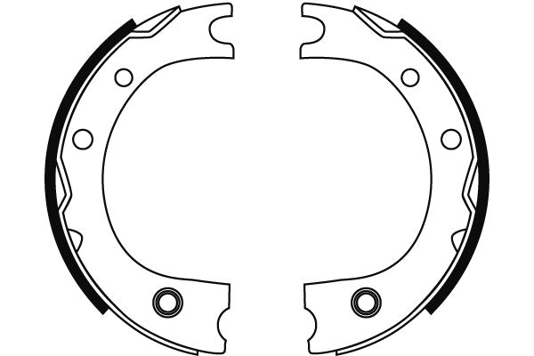 TRW Brake Shoe GS8716