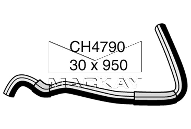 Mackay Top Radiator Hose CH4790