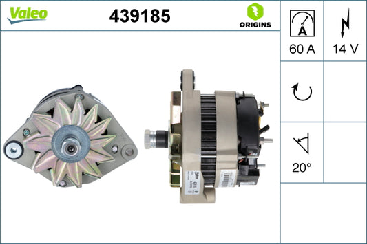 Valeo Alternator 439185