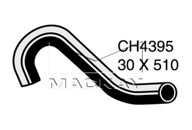 Mackay Top Radiator Hose CH4395