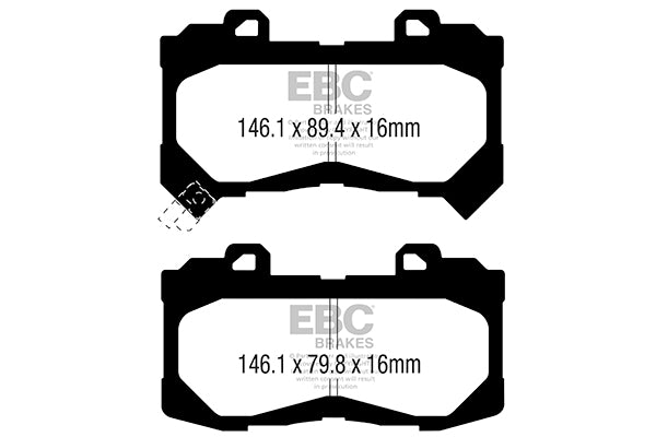 EBC Brakes ULTIMAX Brake Pads DPX3044