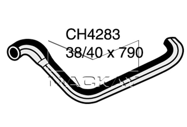 Mackay Bottom Radiator Hose CH4283