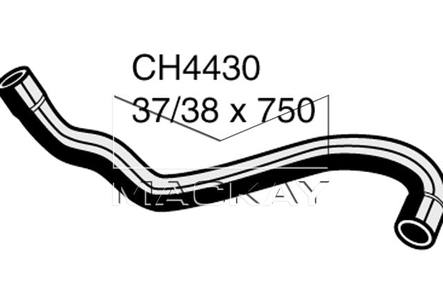 Mackay Bottom Radiator Hose CH4430