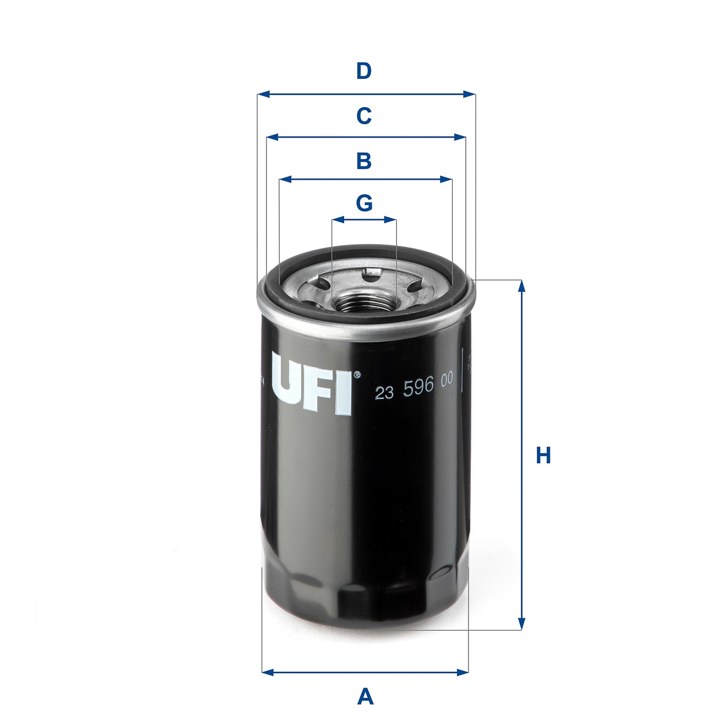 UFI Filters Oil Filter 23.596.00
