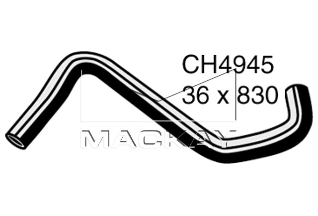 Mackay Top Radiator Hose CH4945