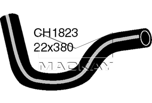 Mackay Top Radiator Hose CH1823