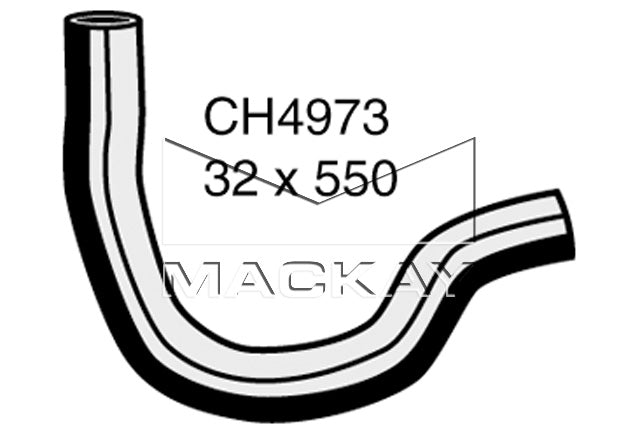 Mackay Bottom Radiator Hose CH4973