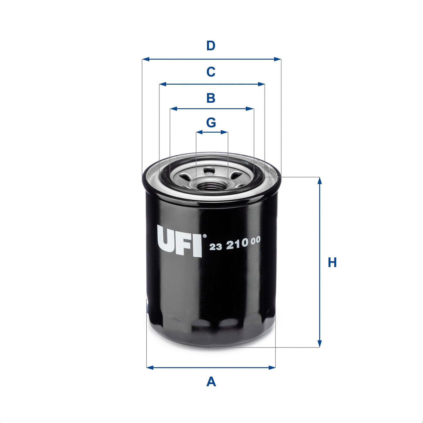 UFI Filters Oil Filter 23.210.00