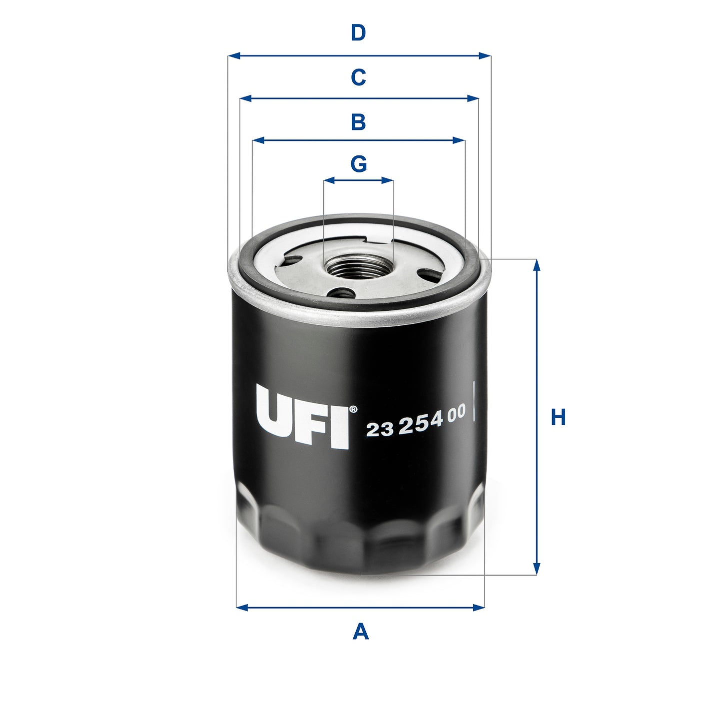 UFI Filters Oil Filter 23.254.00