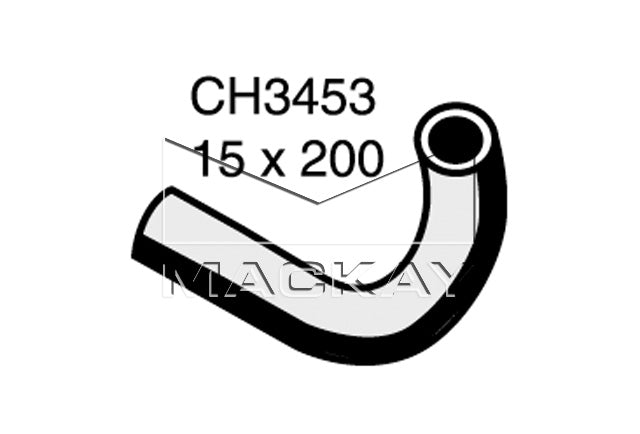 Mackay Bypass Heater Hose CH3453