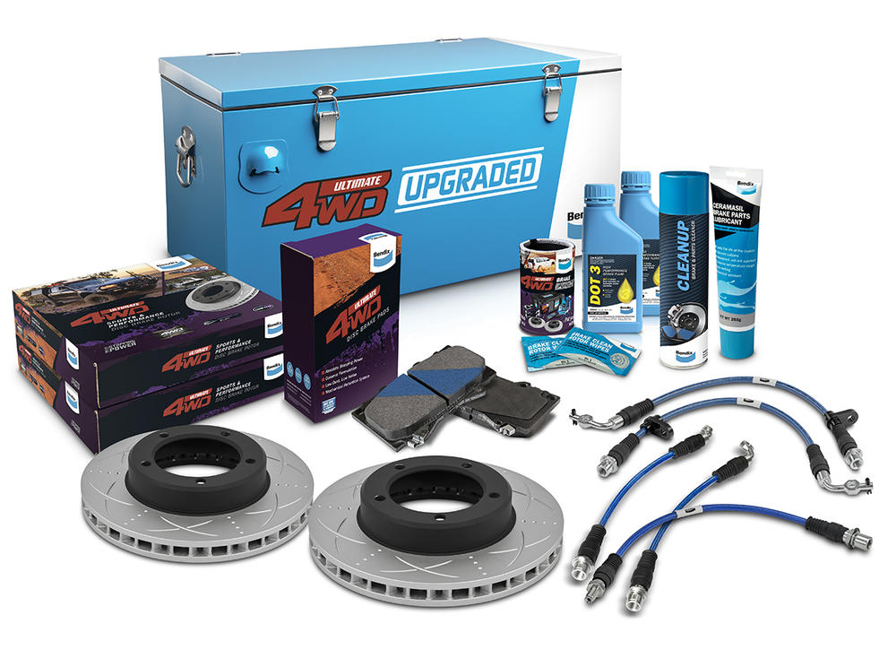Bendix Ultimate 4x4 Brake Upgrade Kit (Suits 2" Lift) U4WD-BUK69+2