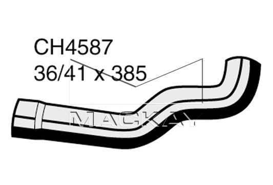 Mackay Top Radiator Hose CH4587