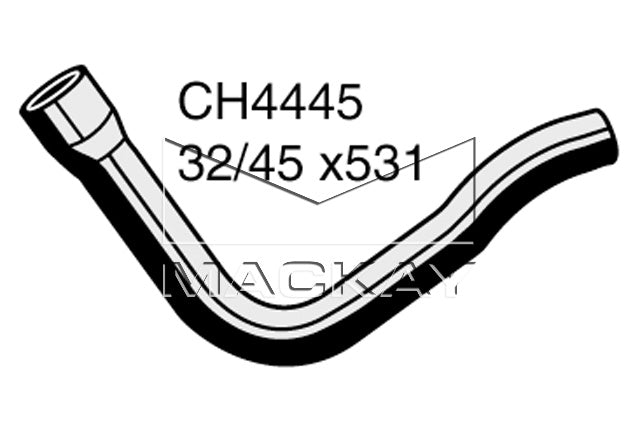 Mackay Top Radiator Hose CH4445