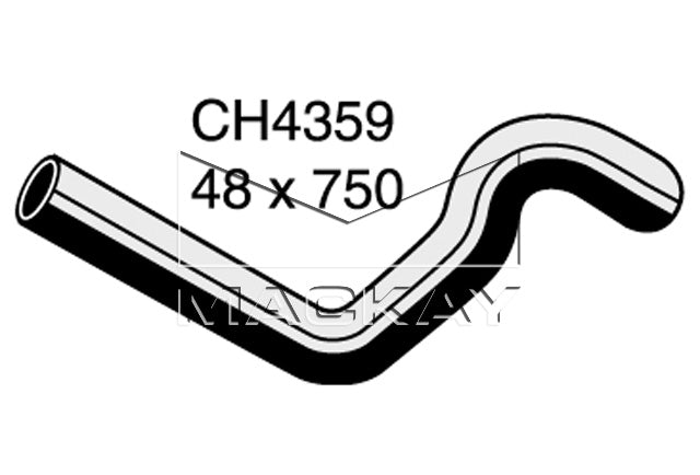 Mackay Top Radiator Hose CH4359