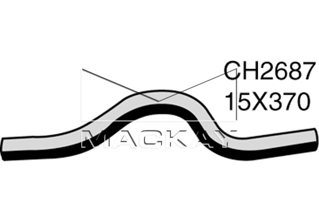 Mackay Heater Hose CH2687