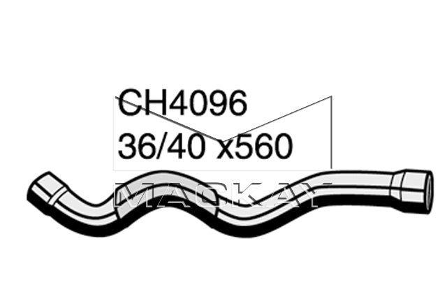 Mackay Bottom Radiator Hose CH4096