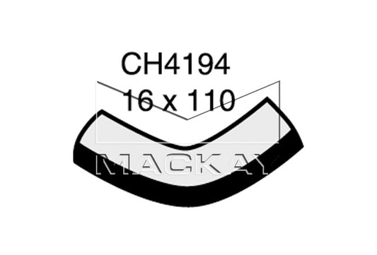 Mackay Heater Hose CH4194