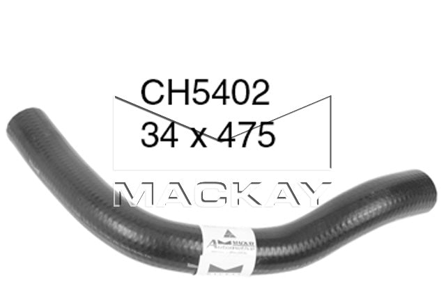 Mackay Top Radiator Hose CH5402