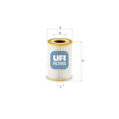 UFI Filters Oil Filter 25.247.00
