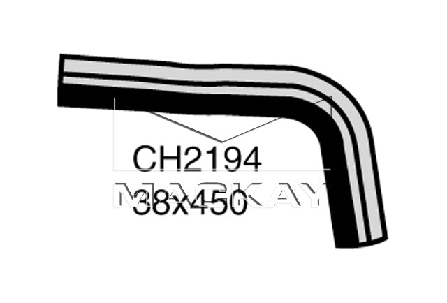 Mackay Bottom Radiator Hose CH2194