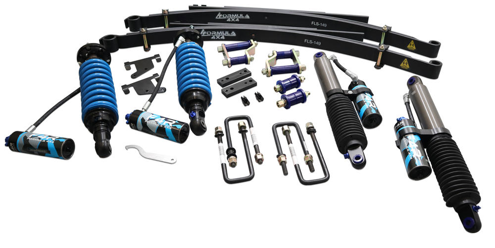 Formula 4x4 2 Inch to 3 Inch Adjustable Formula 4x4 Lift Kit to suit Isuzu D-Max TFS, RG01 2019-on & Mazda BT-50 TFS, RG04 2020-on