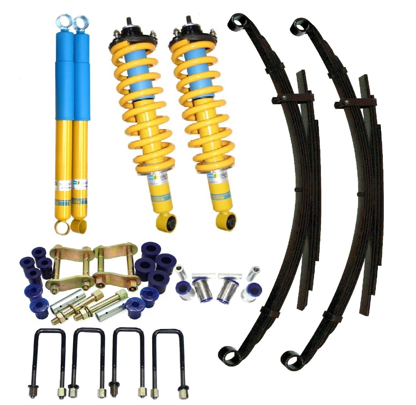 Bilstein 40mm 4x4 ReadyStrut Lift Kit to suit Nissan Navara NP300 Series 1 & 2 2015-on (Leaf Spring Rear)