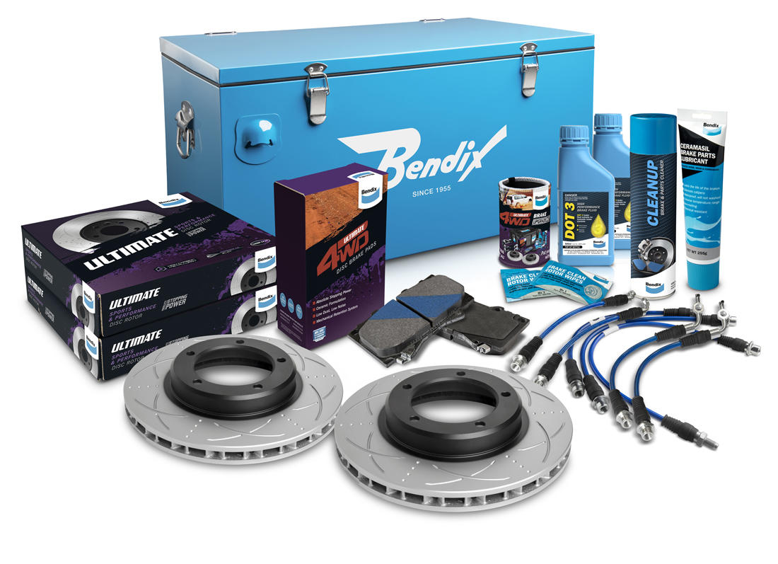 Bendix Ultimate 4x4 Brake Upgrade Kit (Suits 4" Lift) U4WD-BUK43+4
