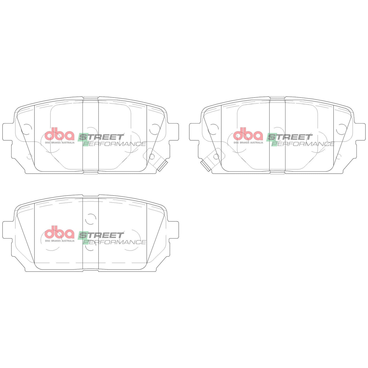 DBA SP Performance Brake Pad Set DB2175SP