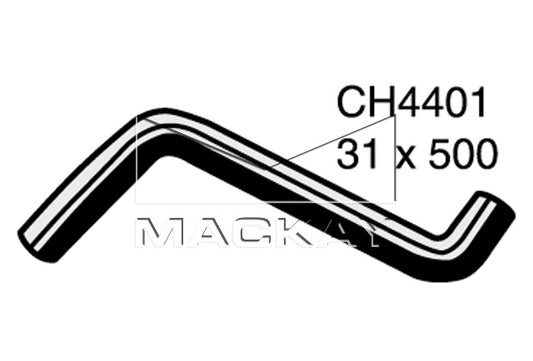 Mackay Top Radiator Hose CH4401