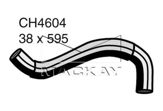 Mackay Bottom Radiator Hose CH4604