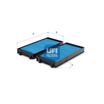 UFI Filters Cabin Air Filter 34.243.00