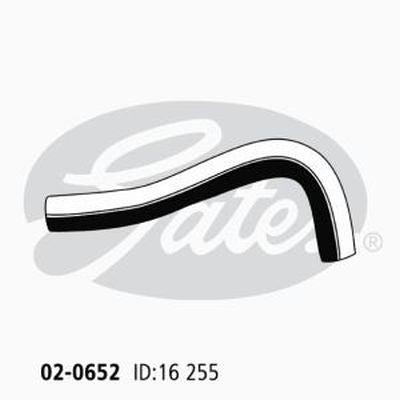 Gates Radiator Hose 02-0652