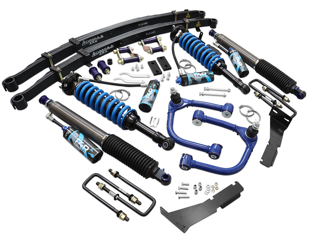 Formula 4x4 2 Inch to 3 Inch Adjustable Formula 4x4 Lift Kit to suit Toyota Hilux GGN, GUN Rogue Wide-Body & GR Sport 2022-2025