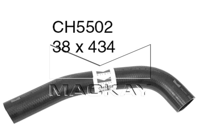 Mackay Bottom Radiator Hose CH5502