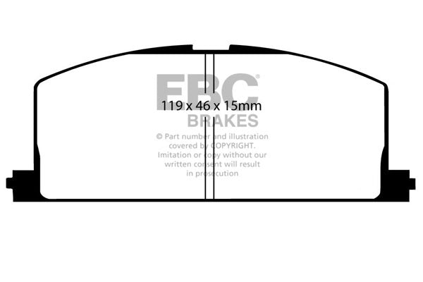 EBC Toyota Front Pads DP2453