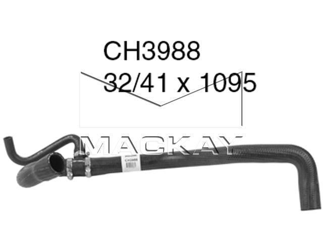 Mackay Bottom Radiator Hose CH3988
