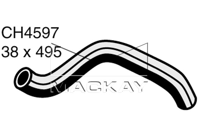 Mackay Top Radiator Hose CH4597