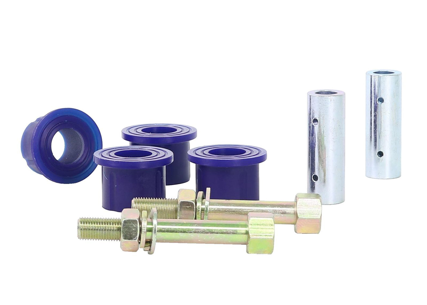 SuperPro Rear Greasable Pin And Bush Kit Front Eye Fits Nissan SPF4461K