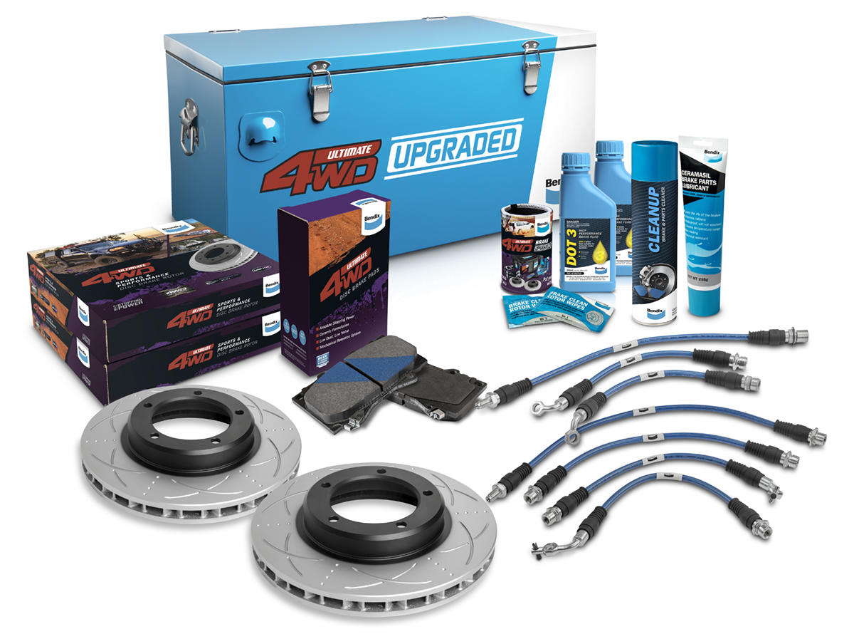 Bendix Ultimate 4x4 Brake Upgrade Kit (Suits 4" Lift) U4WD-BUK79+4